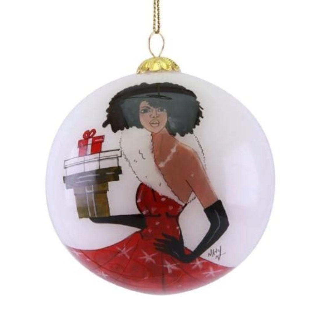 Fashionista Christmas Ornament