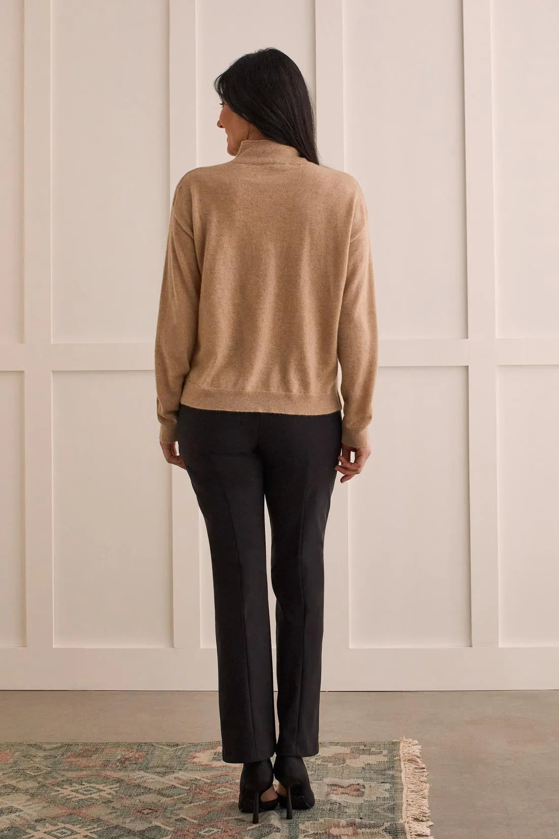 SUPER STRETCH PONTE PULL-ON MICROFLARE PANT
