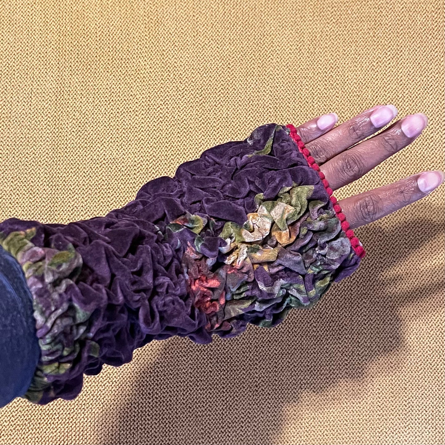 Velvet Arm Warmers