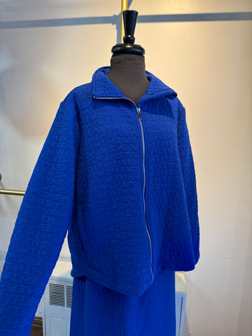 Zip Front Quilted Jacket