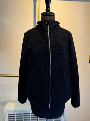 Zip Front Quilted Jacket