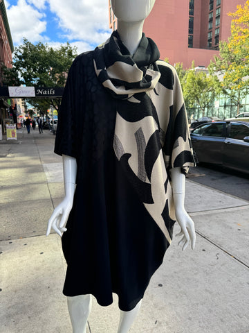 Dolman Sleeve Print Nora Dress