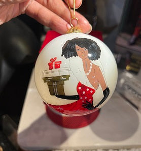 Fashionista Christmas Ornament