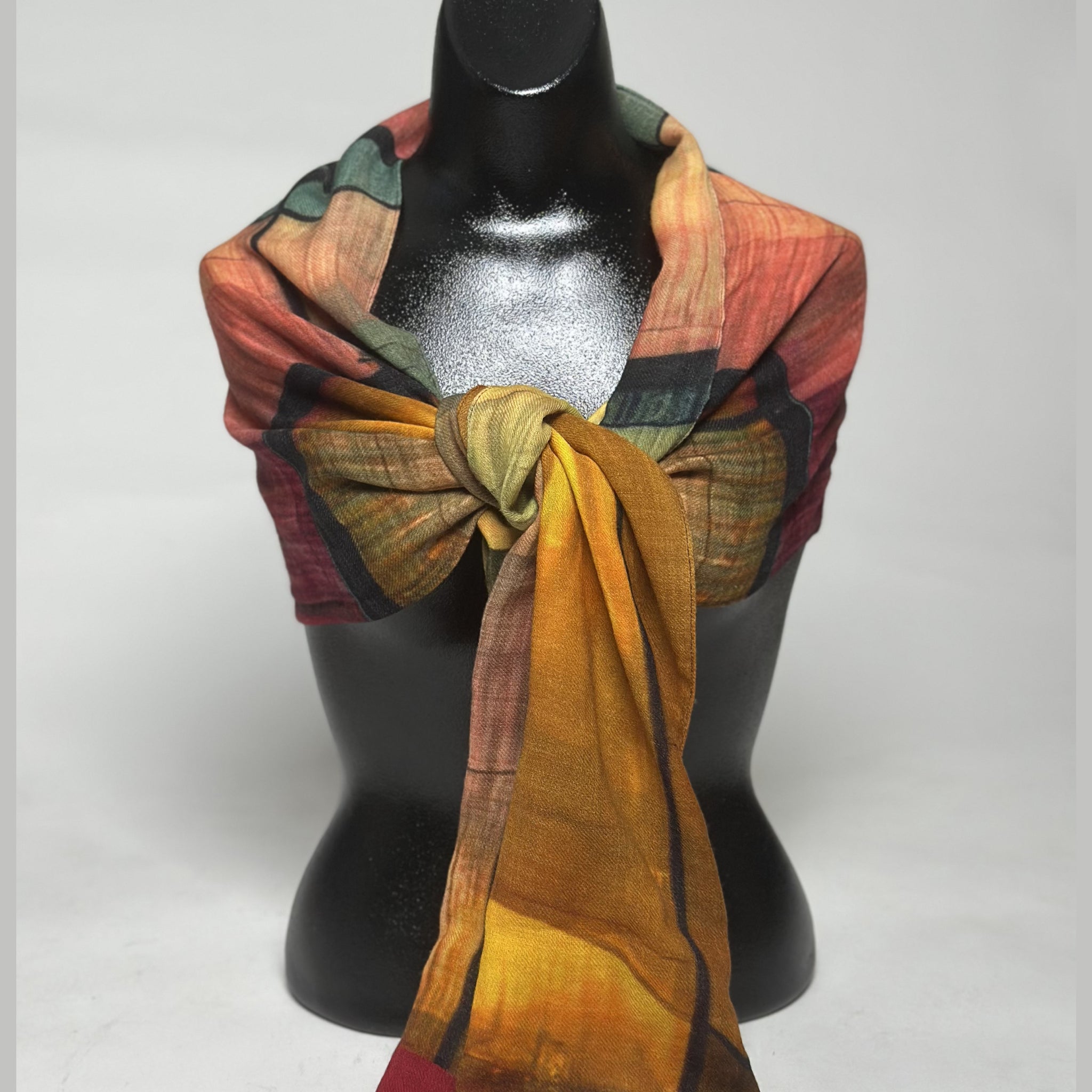 Sunset Ombre Wrap Scarf