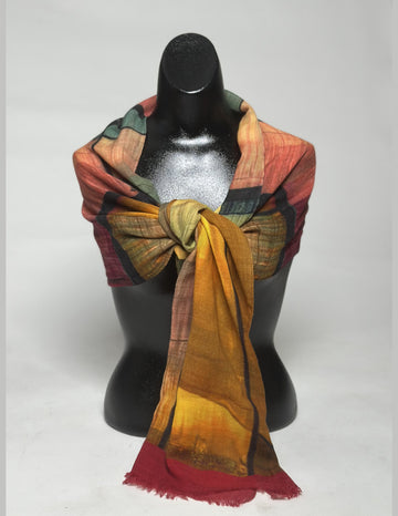 Sunset Ombre Wrap Scarf
