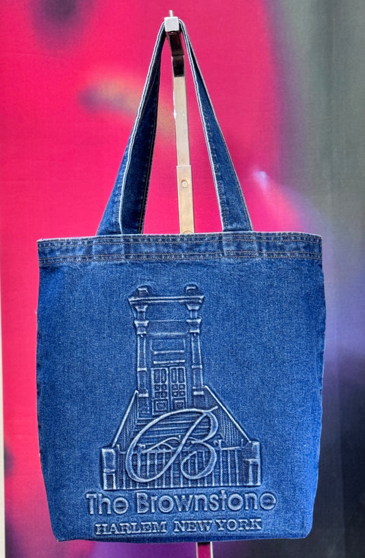 The Brownstone Denim Tote