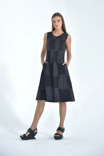 The Woven Check Dress