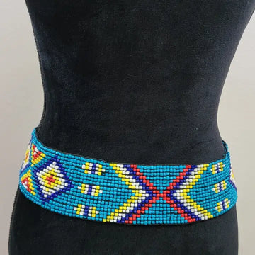 Handcrafted Beaded Heritage Belt