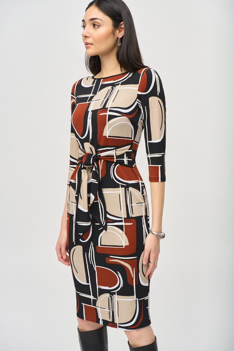 Graphic Geo Dress