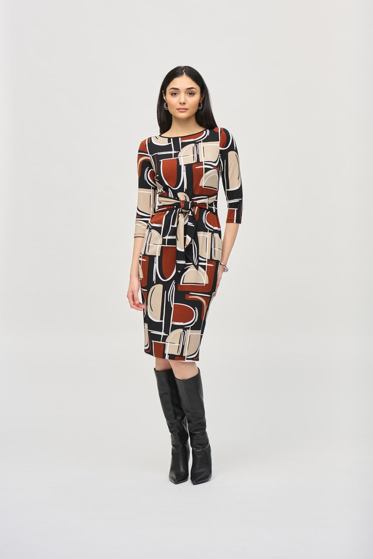 Graphic Geo Dress