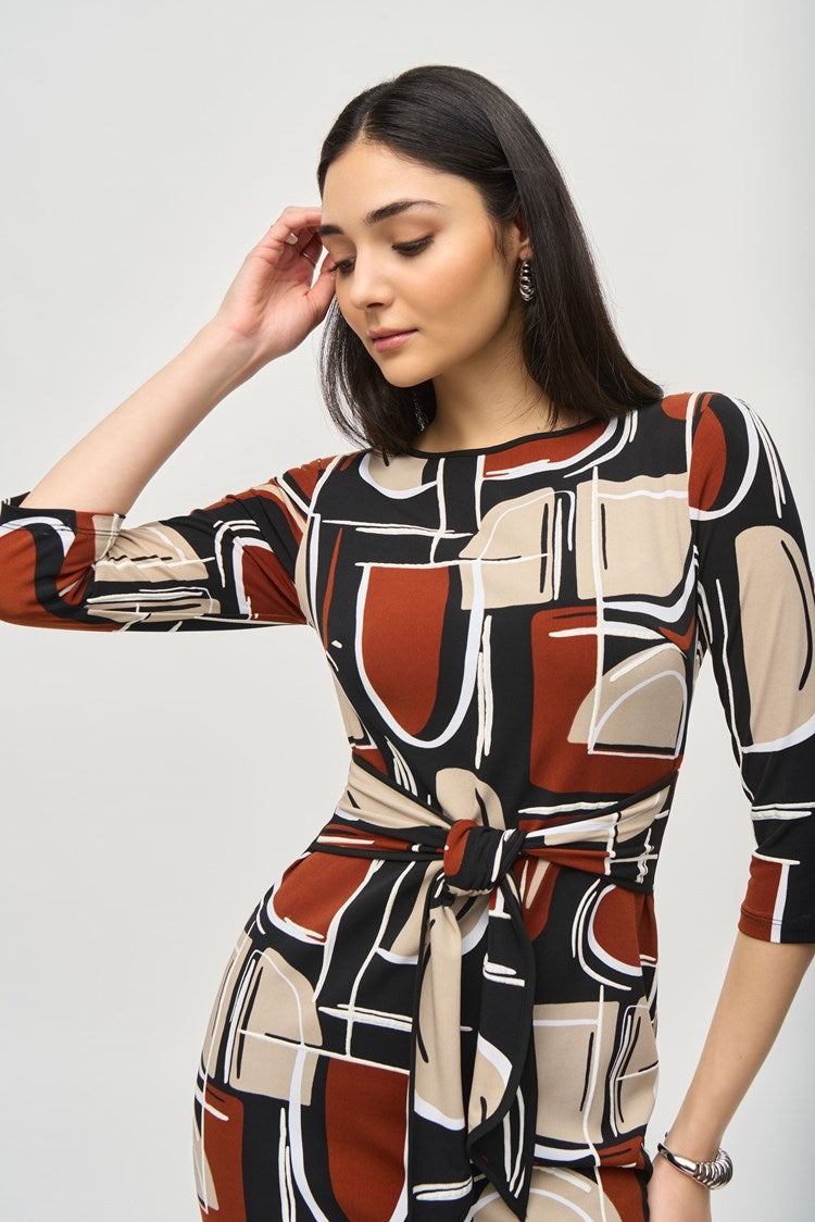 Graphic Geo Dress