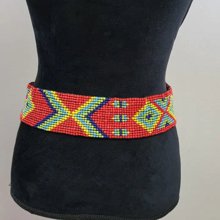 Handcrafted Beaded Heritage Belt