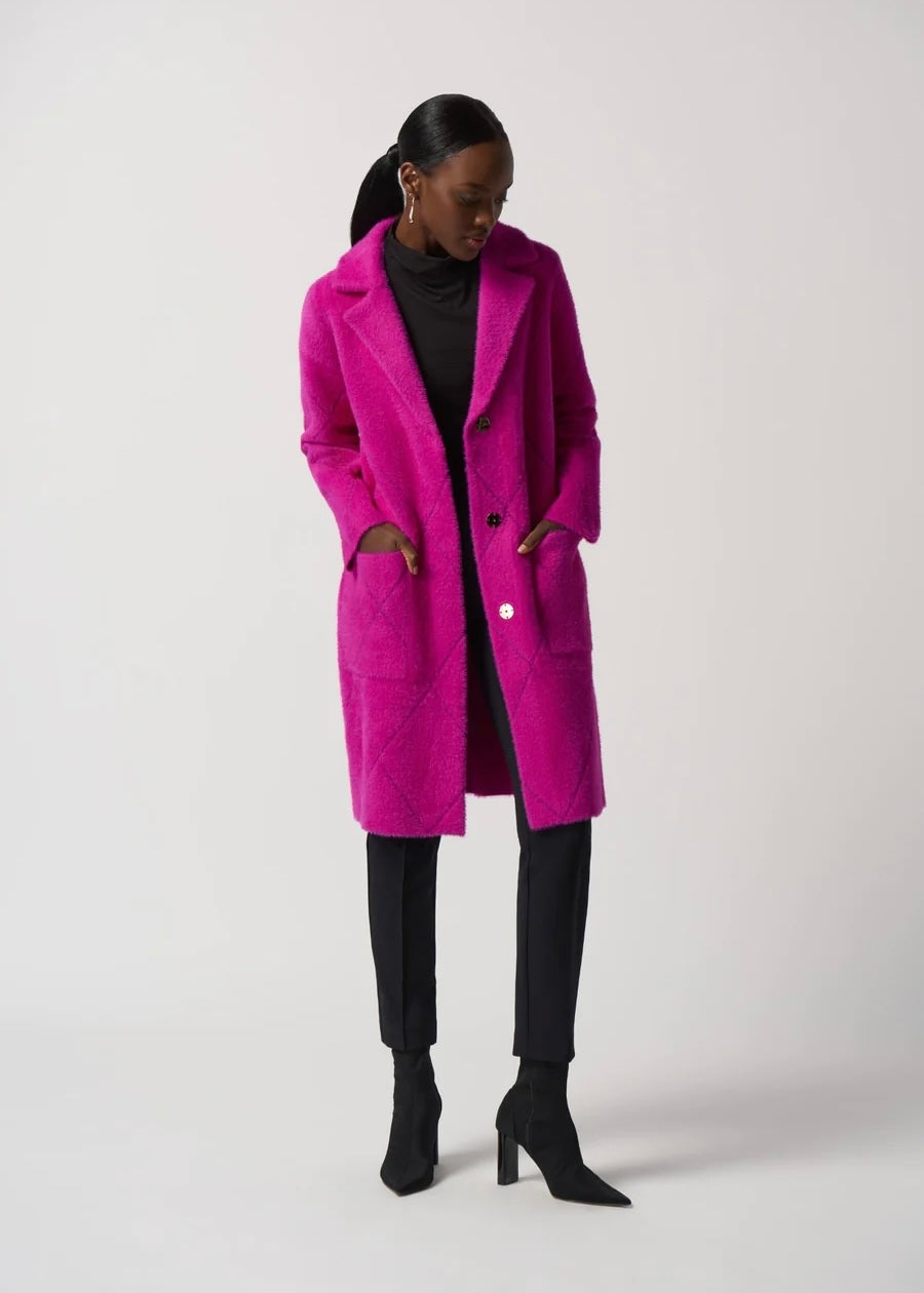 Blush wool cheap coat