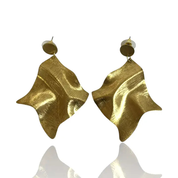 Molten Gold Earrings