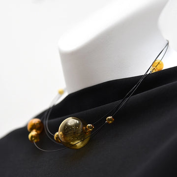 Modern Orbit Drop Earrings