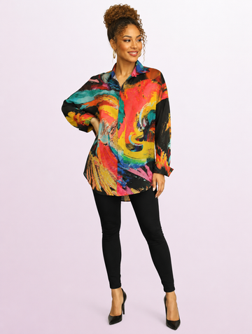 The Color Rush Tunic Shirt