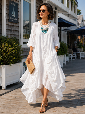 The Coastal Ease Dress