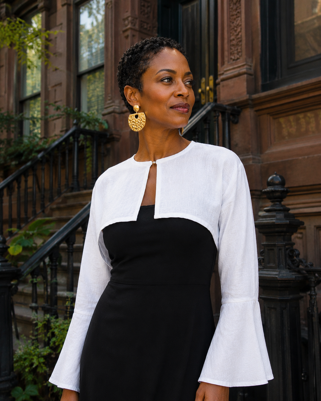 Harlem Muse Cropped Jacket