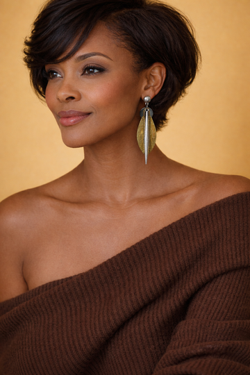 The Statement Leaf Earrings