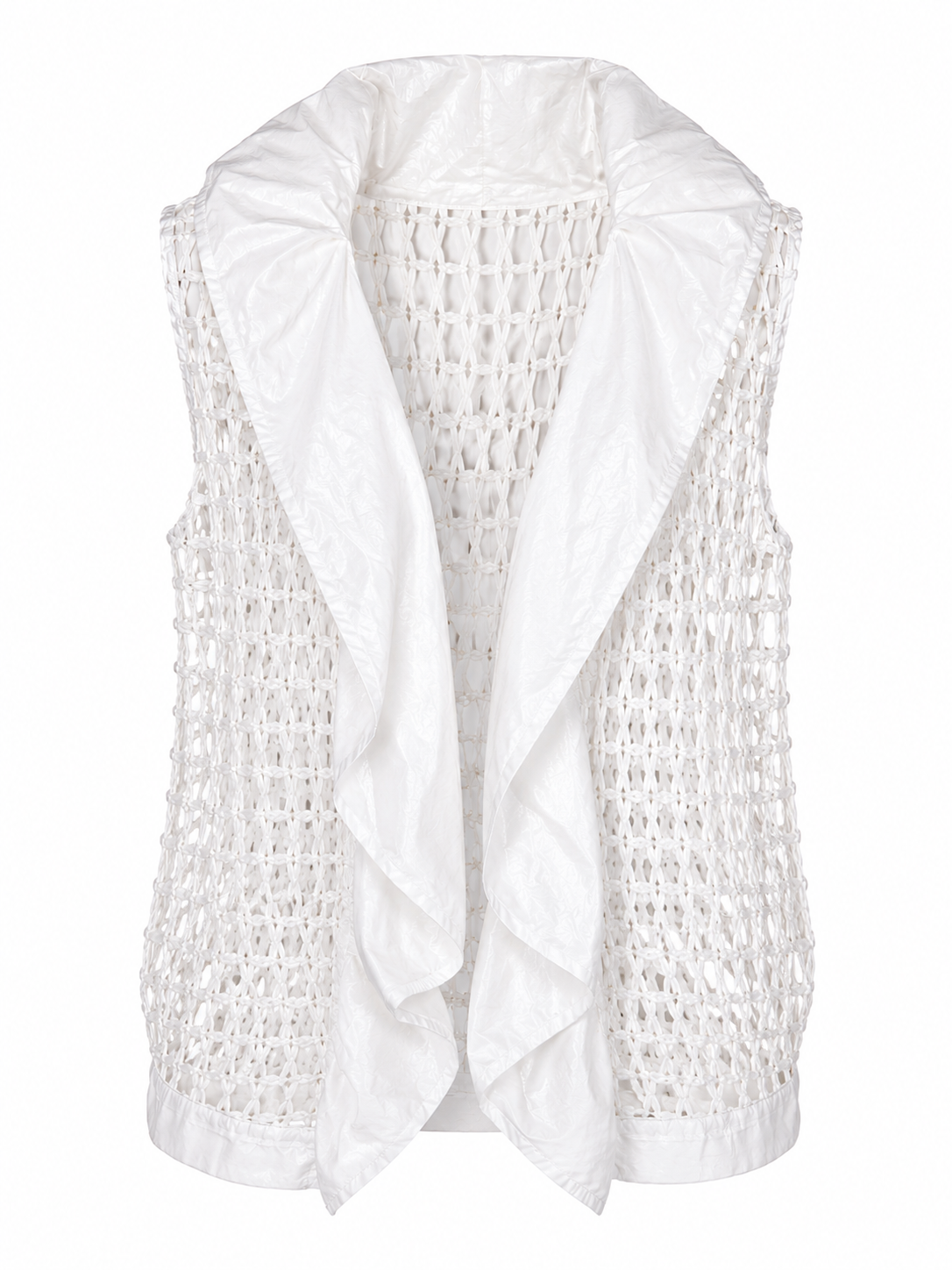 The White Mesh Vest