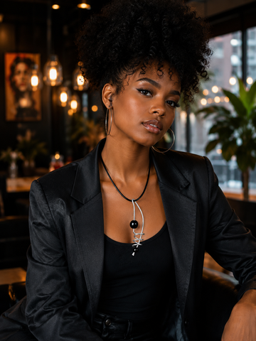 The Eclipse Statement Necklace