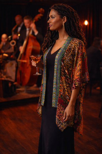 Global Mosaic Evening Tunic