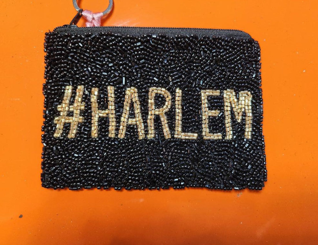Hand beaded  SignatureCoin Purse