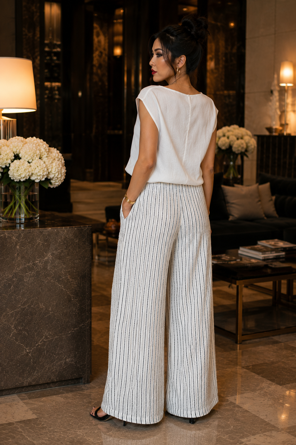 Pinstripe Pant