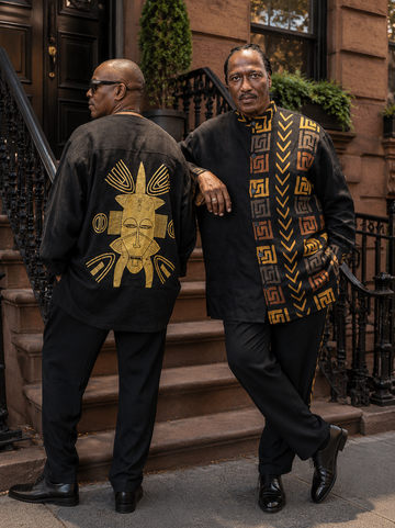 Exclusive African-Inspired Men’s Shirts – The Brownstone Collection