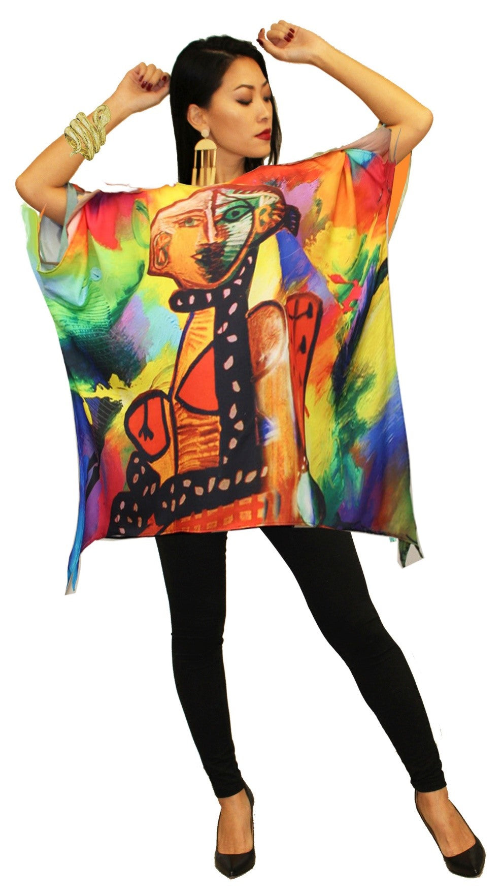 Abstract Picasso Print Tunic