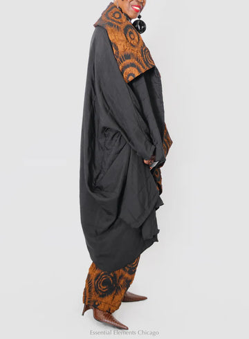 Copper &  Black Art Jacket